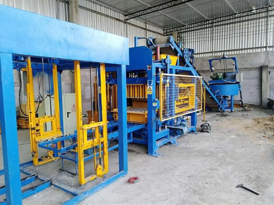Automatic QT4-15 Interlocking Block Machines Construction Machinery Equipment Top Money Making Businesses — image 5