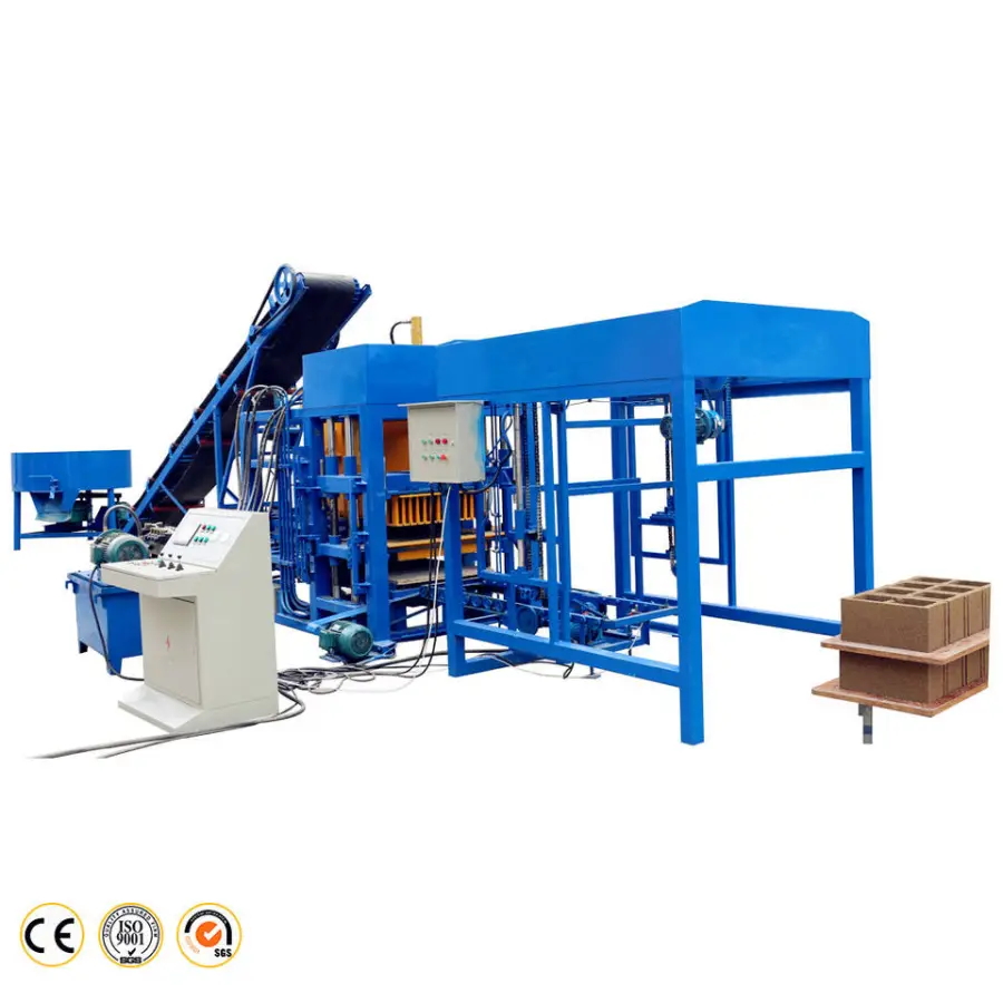 Linyi Dongyue QT4-15 Cement Block Making Machine Concrete Block Machine Automatic — image 3