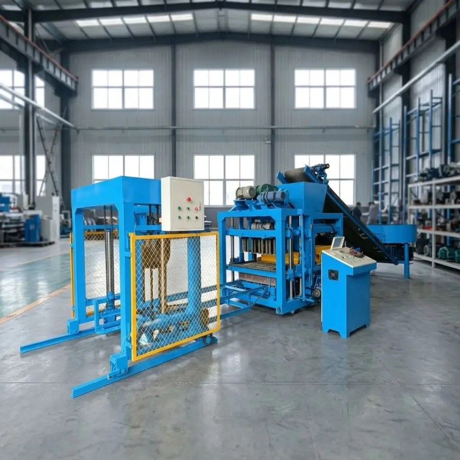 Machine Block Concrete Hollow Block Machine for Sale Machine for Making Concrete Bricks — view 1