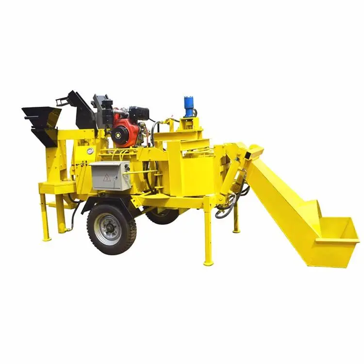 Compressed Earth Brick Block Making Machine M7MI Interlocking Brick Forming Machine — image 3