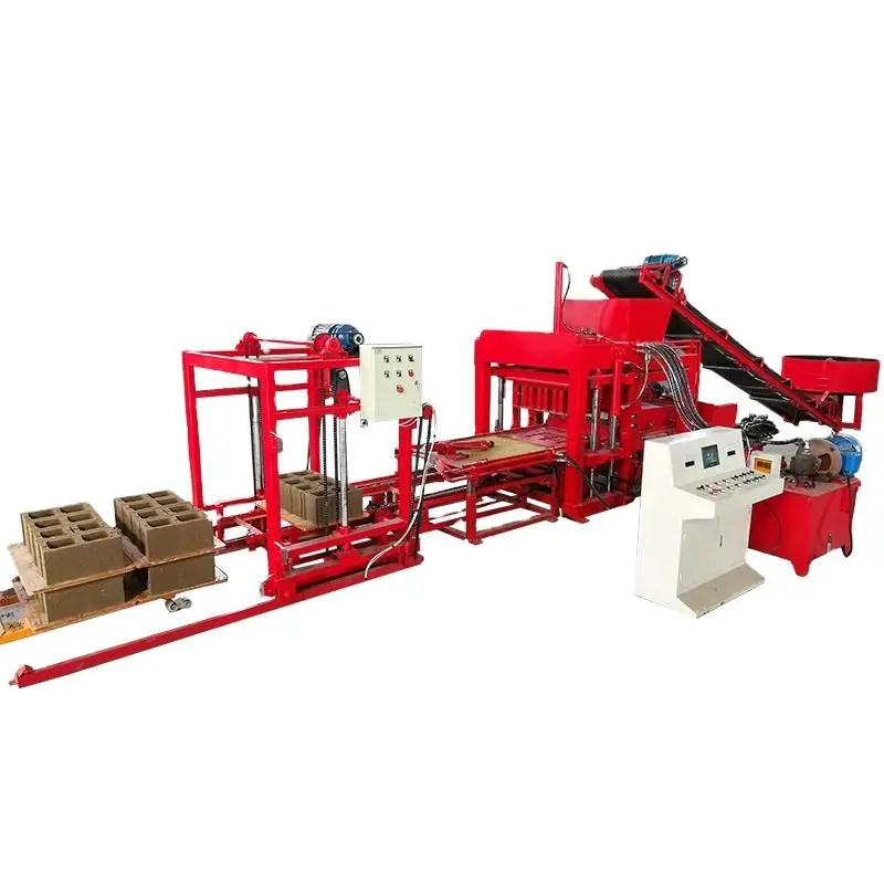 Automatic Cement Interlock Paving Paver Brick Making Machine on Sale — image 6