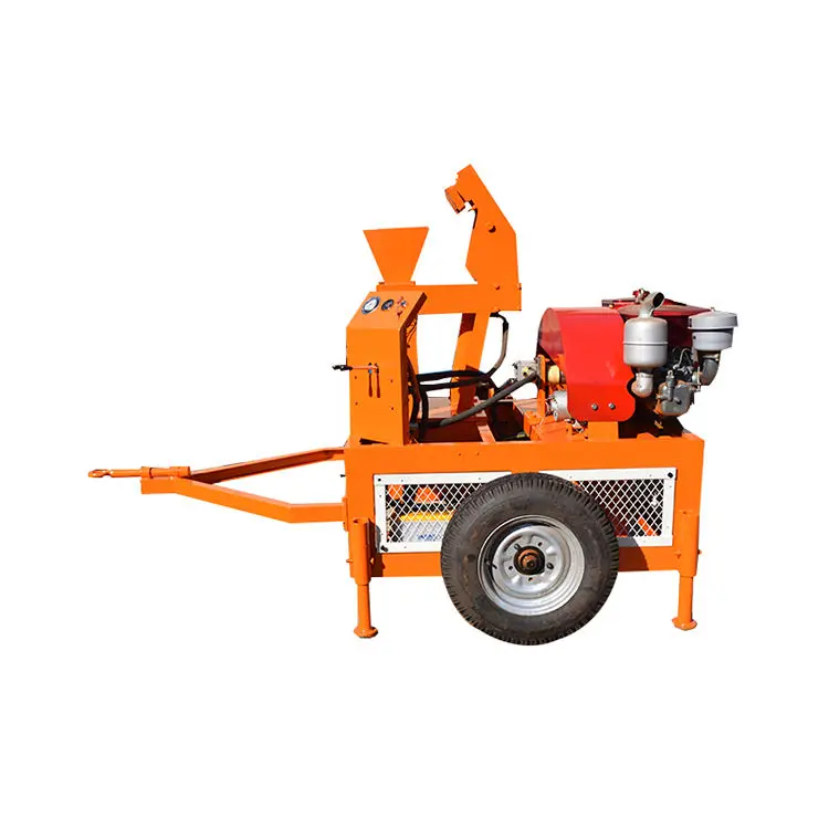 M7 Manual Earth Soil Mud Clay Interlocking Brick Making Machine Price in India Brick Making Machine — image 4