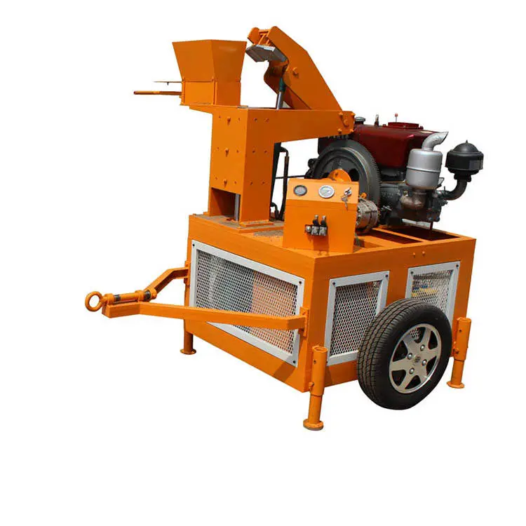 M7 Manual Earth Soil Mud Clay Interlocking Brick Making Machine Price in India Brick Making Machine — image 5