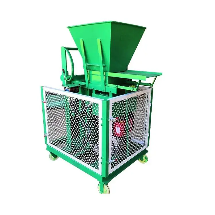 Hby2-15 Manual Eco Brava Clay Block Machine Price Soil Interlocking Brick Machinery Price in Bangladesh — view 1