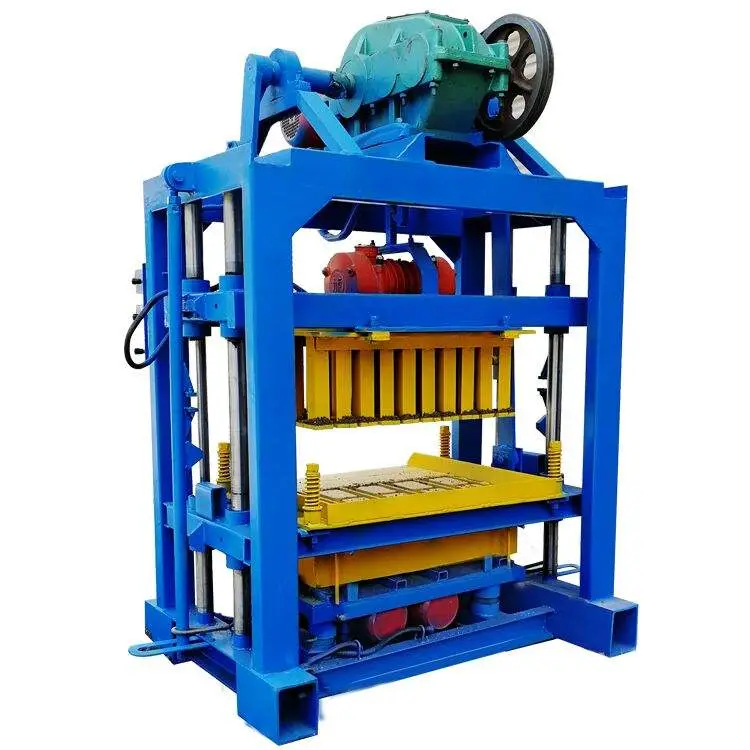 Qtj4-40 Cement Brick Making Machine on Sale Price List of Concrete Hollow Block Making Machine — image 4