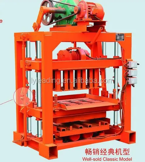 Qtj4-40 Cement Brick Making Machine on Sale Price List of Concrete Hollow Block Making Machine — image 6