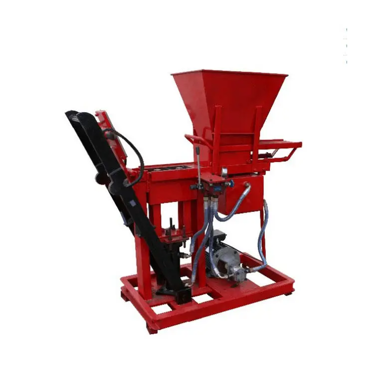 Hby2-15 Manual Eco Brava Clay Block Machine Price Soil Interlocking Brick Machinery Price in Bangladesh — image 5