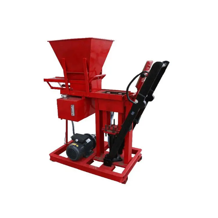 Hby2-15 Manual Eco Brava Clay Block Machine Price Soil Interlocking Brick Machinery Price in Bangladesh — image 7