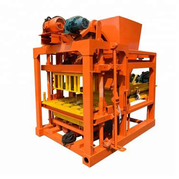 QTJ4-28 Concrete Hollow Block Making Machine Tunisia Fly Ash Brick Block Making Machine on Sale — image 4