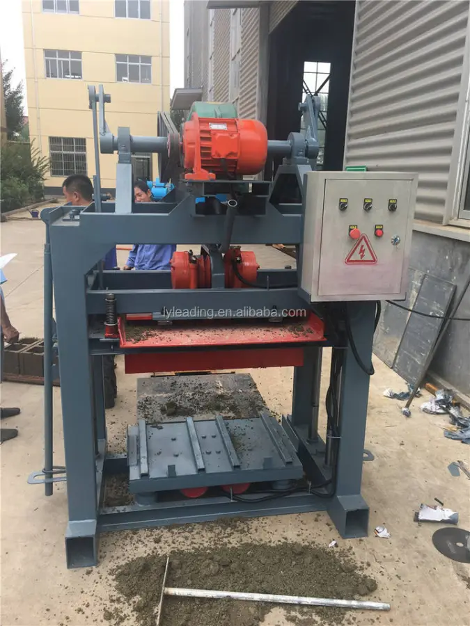 Concrete Solid Block Machine Qt440 Concrete Block Machine Portable Concrete Block Machine — image 6