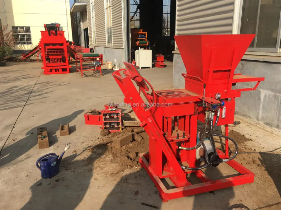 Compress Earth Brick Making Machine Low Price to Make Ecological Interlocking Interlock Soil Brick — image 5