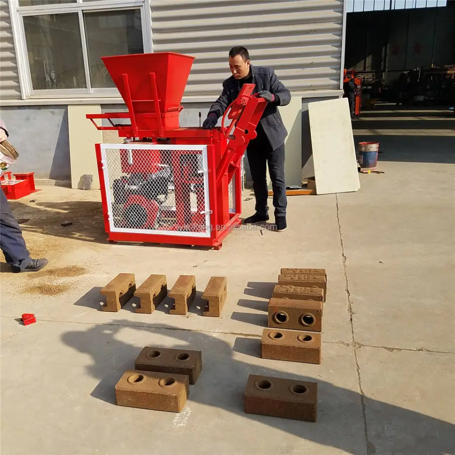 Compress Earth Brick Making Machine Low Price to Make Ecological Interlocking Interlock Soil Brick — image 6
