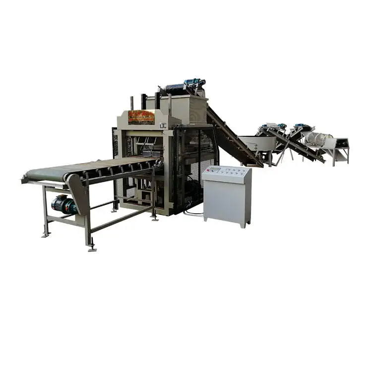 Fully Automatic Clay Brick Block Making Machine Production Line — view 1