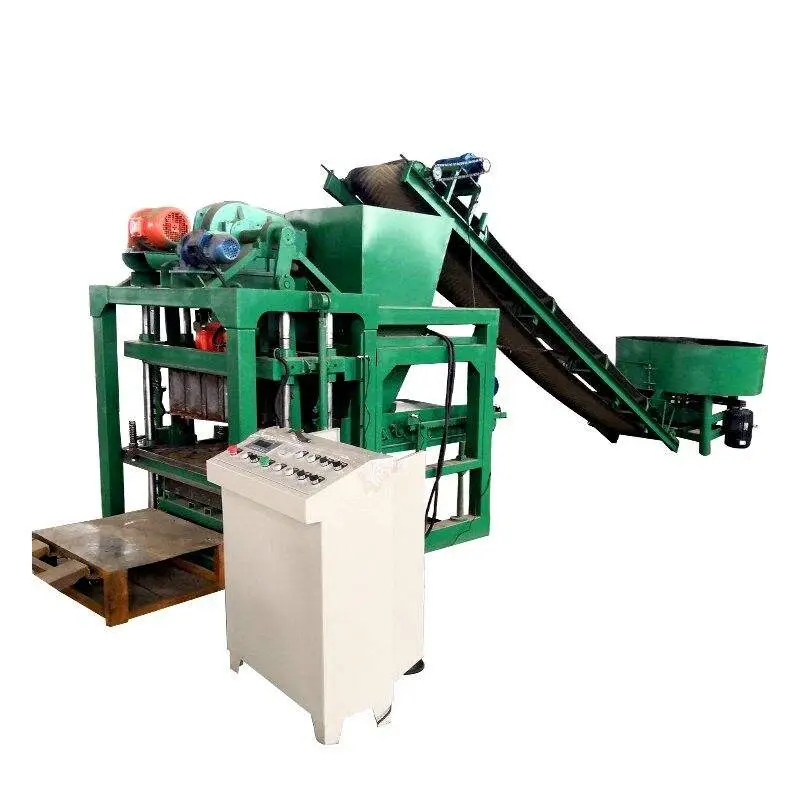 Qtj428 Best Quality Concrete Cement Sand Block Brick Making Machine Price — image 3
