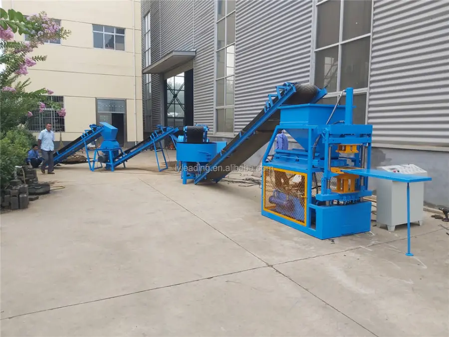 HBY2-10 Automatic Affordable Brick Making Machinery Clay Block Machine with Low Price — image 4
