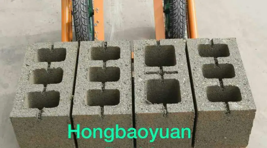 QT4-40A Manual Paving Block Making Machines Block Machine Manual Manual Concrete Hollow Block Mold Tanzania — image 6