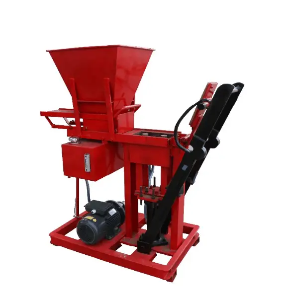 HBY2-15 Eco Brava China Clay Brick Making Machine Interlocking Brick Machine Small Business Machine Ideas — view 1