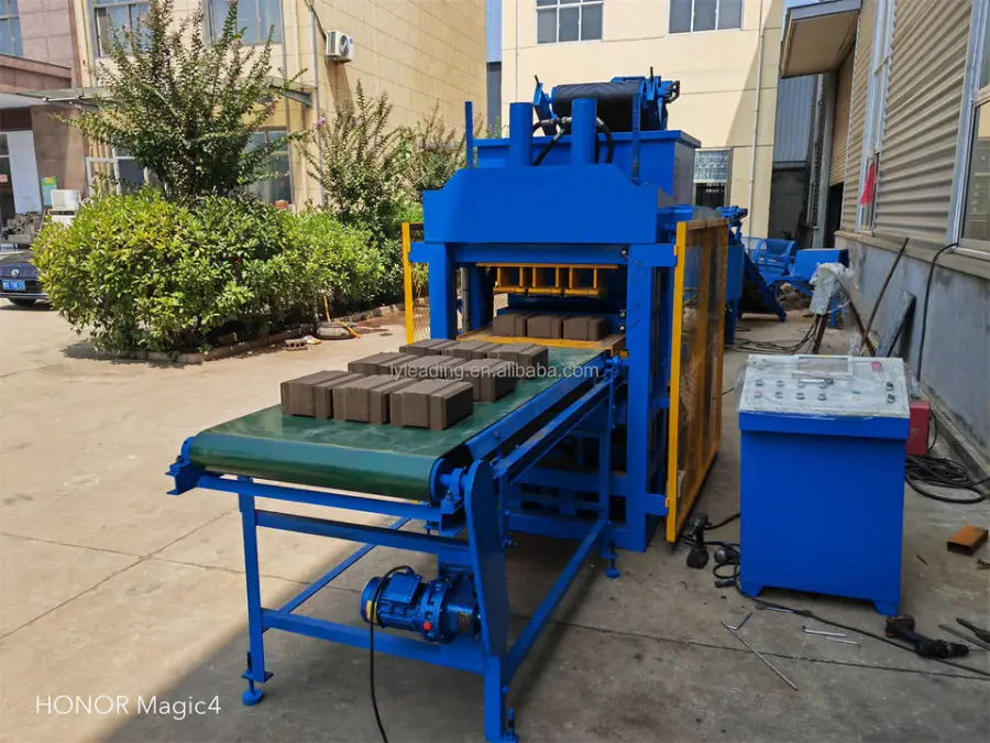 Automatic Interlocking Paving Block Making Machine with Hydraulic Pressure Bearing Core Components Easy Operation — image 6