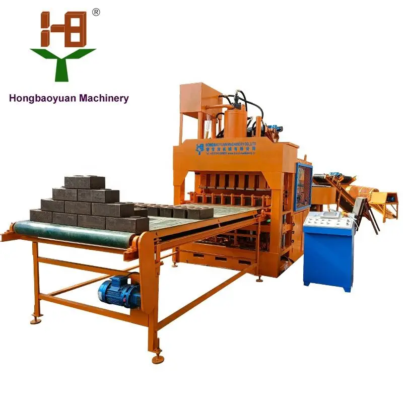 HBY7-10s Chinese Factory Clay Rammed Earth Interlock Brick Machine Fly Ash Brick Red Earth Hydraulic From Suppliers — image 6