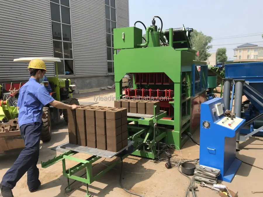 HBY10-10 Automatic Production Line Price Solid Hollow Red Clay Earth Soil Mud Vacuum Extruder Brick Making Machinery — image 6