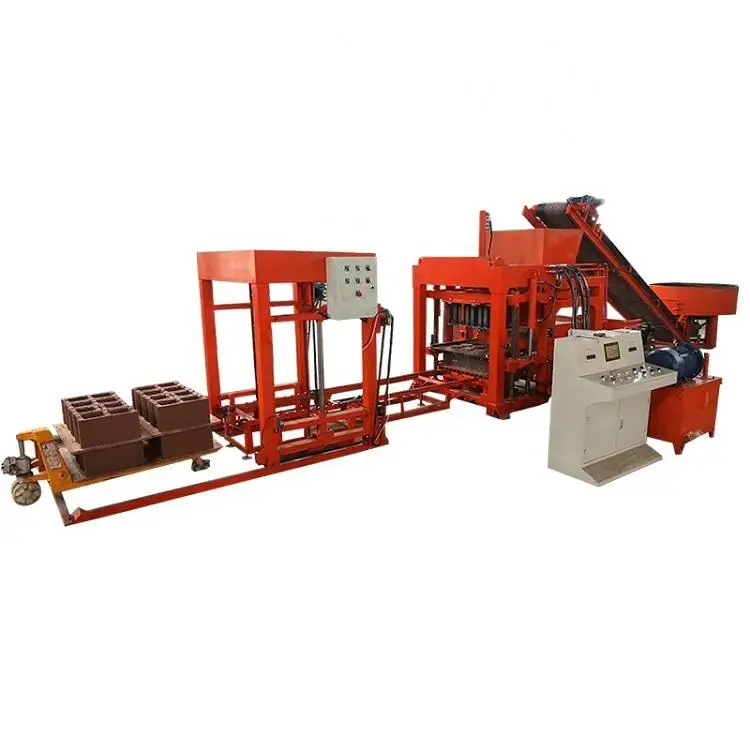 Nepal Automatic Hydraulic Press Road Brick Making Machine — image 4