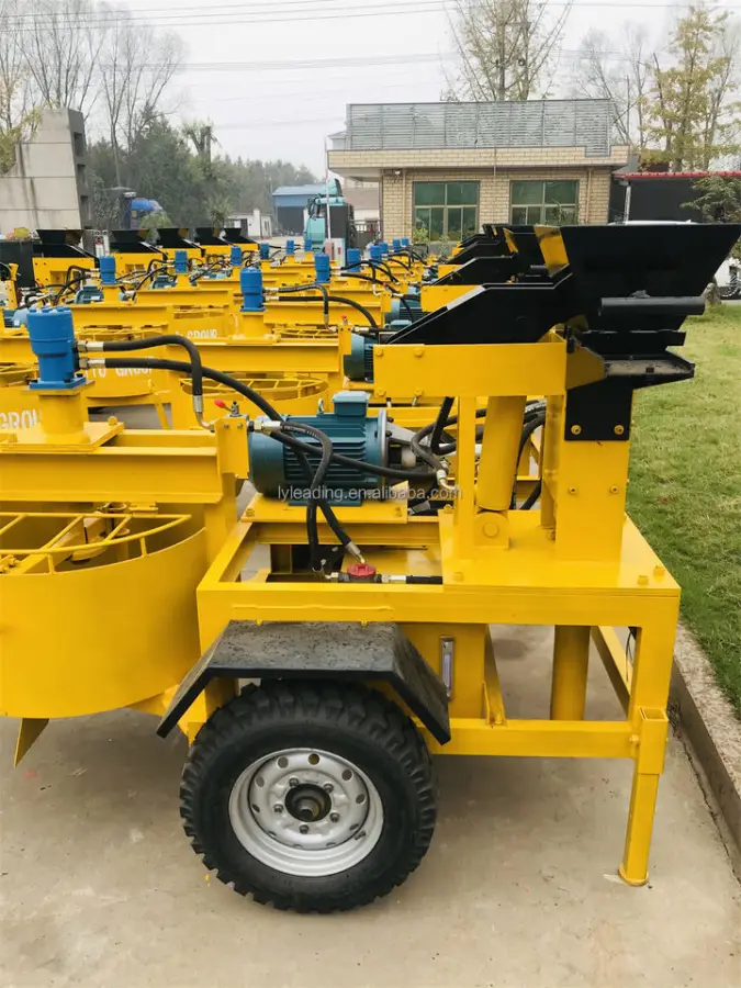 Hydraulic Pressure Interlock Block Making Machine Clay Motor PLC 220V/380V Easy to Operate — image 3