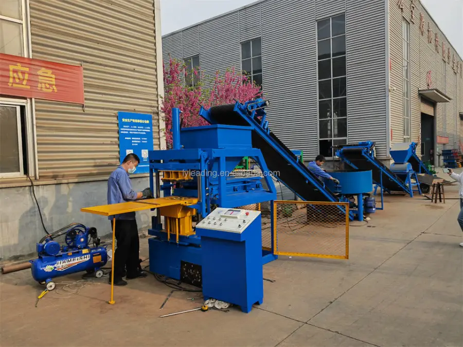 Hydraulic Interlock Paving Block Making Machine with Brick Production Line Clay Raw Material Automatic Engine — image 3