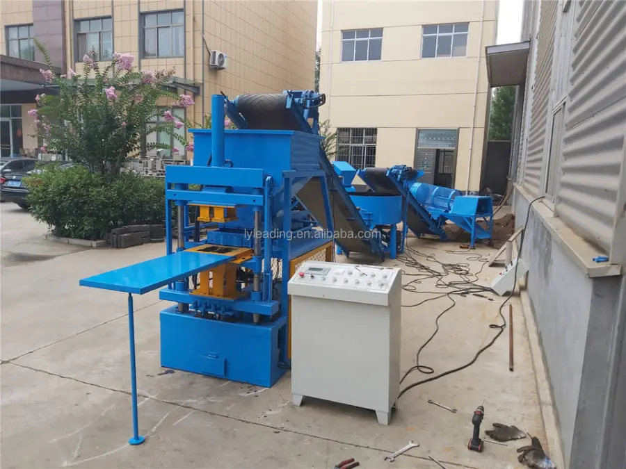 Hydraulic Interlock Paving Block Making Machine with Brick Production Line Clay Raw Material Automatic Engine — image 7
