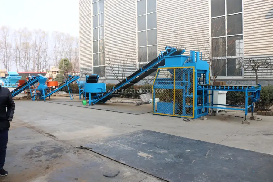 Hydraulic Press Fully Automatic Earth Interlocking Brick Making Machine on Sale — image 5