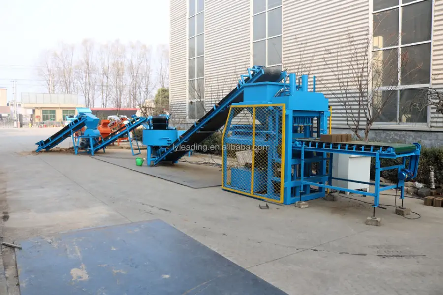 Hydraulic Press Fully Automatic Earth Interlocking Brick Making Machine on Sale — image 6