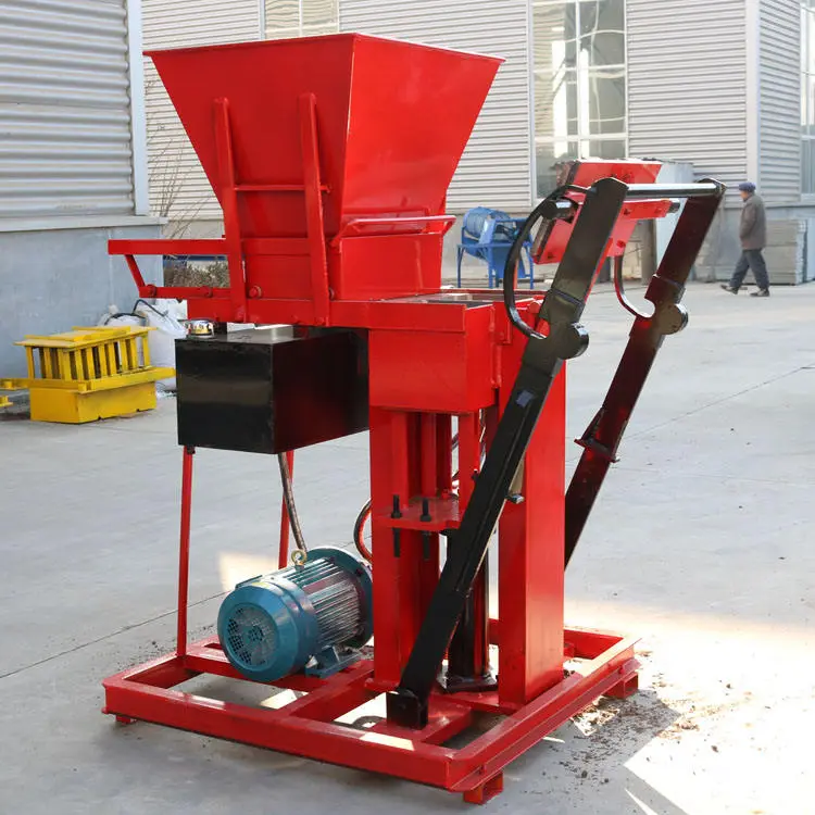 Simple Manual Compressed Earth Brick Making Machine Building Equipment — image 5