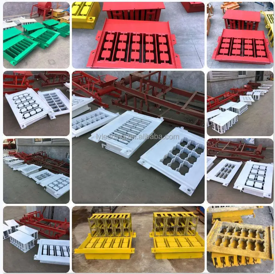 Multi-Purpose QMJ2-45 Mobile Block Machine Manual Cement Block Machine — image 7