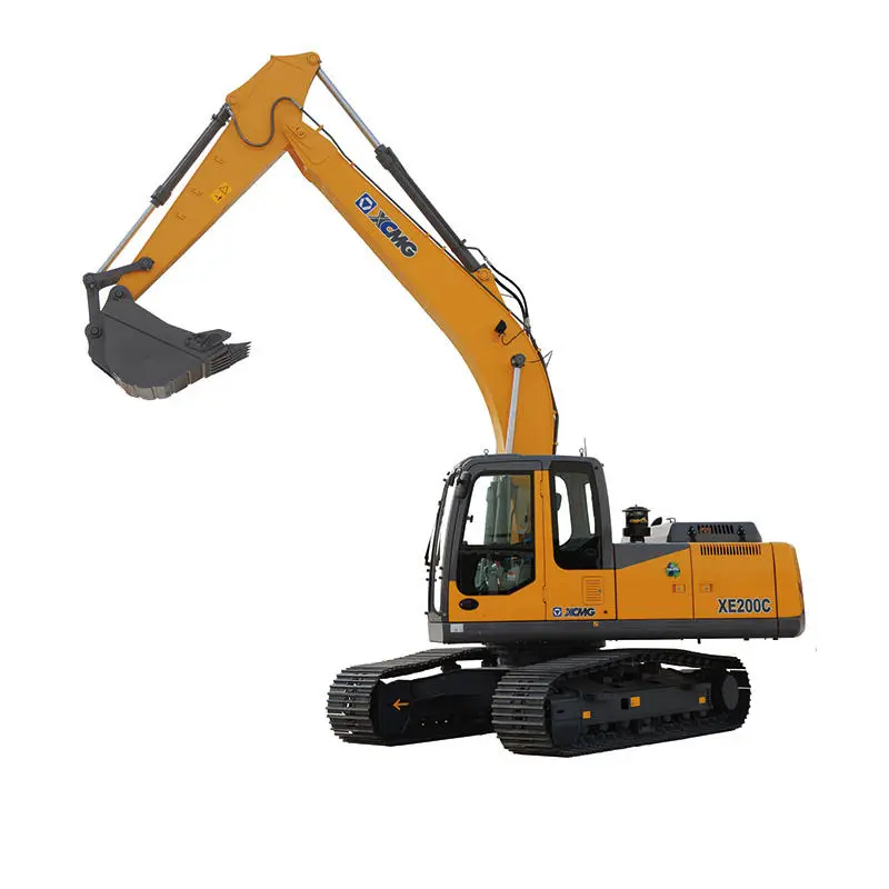 High Performance 20 Ton Crawler Excavator XE200C Excavator with Rock Breaker for Sale China — view 1