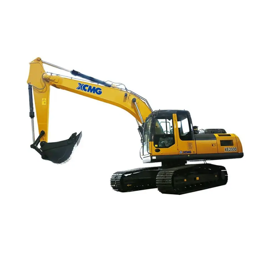 High Performance 20 Ton Crawler Excavator XE200C Excavator with Rock Breaker for Sale China — image 2