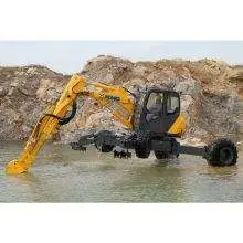 New Mini Mobile Spider Walking Xcm-g Et110 Mountain Wheel Excavator with Bucket Price for Sale — image 5