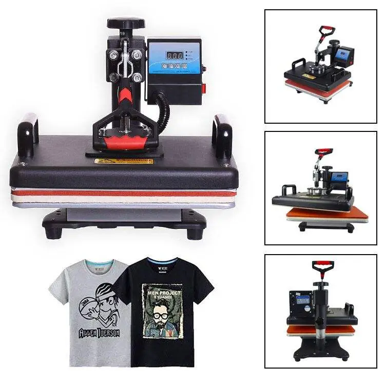 MIDA Most Popular 5 in 1 Combo Multi-function Sublimation Heat Press Machine Digital Heat Press Machine for Mug T Shirt Hats — image 4