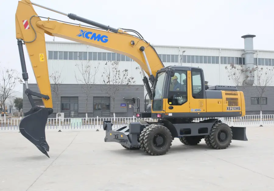 Top 10 Brand XCM G XE210WB 0.86m3 Bucket 21 Ton Hydraulic Wheel Excavator for Sale in Dubai — image 5