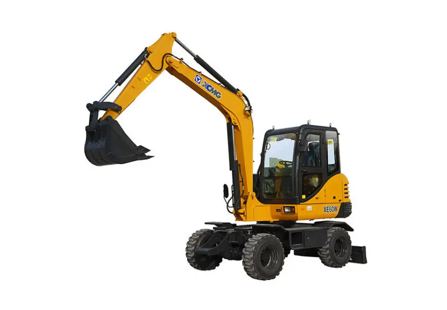 5 Ton XE60WA XE60WD 0.3m3 Bucket Wheel Excavator — image 6