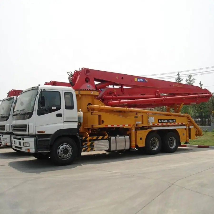 56m Truck Mounted Concrete Line Pump HB56 Factory Price for Sale — image 5
