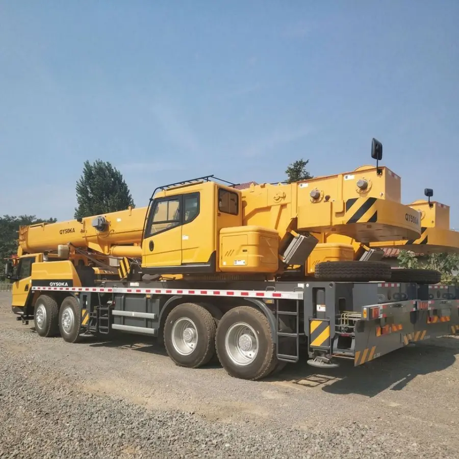 25 Ton 50 Ton 100ton Mobile Grove Truck Crane QY50K QY50KA QY50KS in Dubai for Sale — image 4