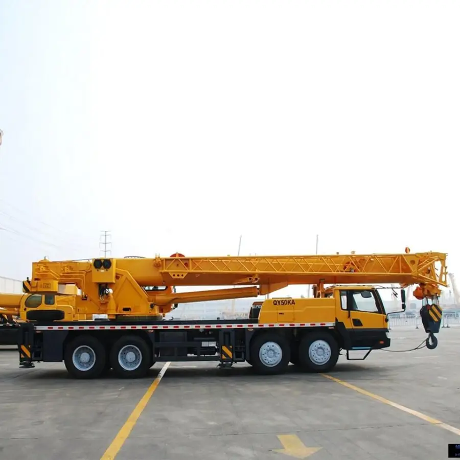 25 Ton 50 Ton 100ton Mobile Grove Truck Crane QY50K QY50KA QY50KS in Dubai for Sale — image 5