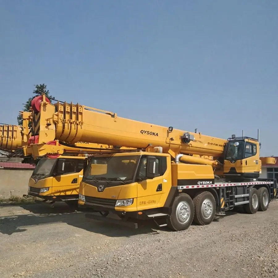 25 Ton 50 Ton 100ton Mobile Grove Truck Crane QY50K QY50KA QY50KS in Dubai for Sale — image 7