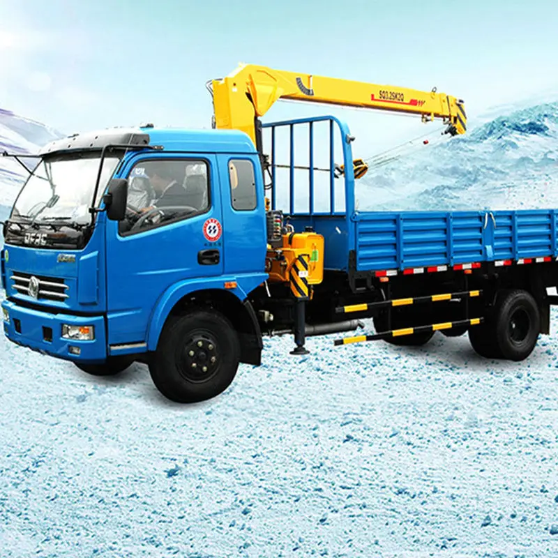 SQ3.2SK2Q 3500 kg 3.5t Small Telescopic Boom Truck Mounted Crane — image 6