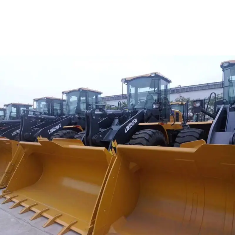 4m Front Wheel Loader 5 Ton Lw500fn Lw500f Lw500 162 kW Engine in Stock for Sale — image 3