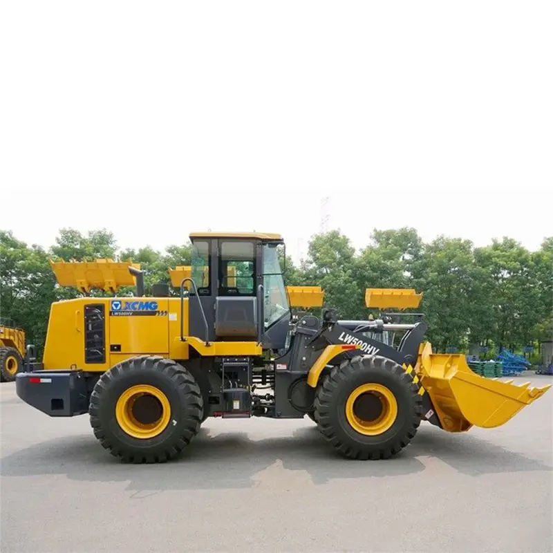 4m Front Wheel Loader 5 Ton Lw500fn Lw500f Lw500 162 kW Engine in Stock for Sale — image 5