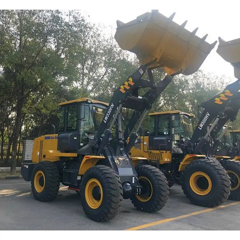 4m Front Wheel Loader 5 Ton Lw500fn Lw500f Lw500 162 kW Engine in Stock for Sale — image 7