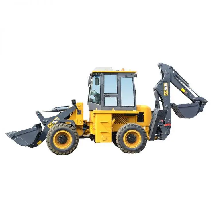 1 Cubic Meter Bucket Backhoe Loader Wz30-25 with Spare Parts Price for Sale — image 7