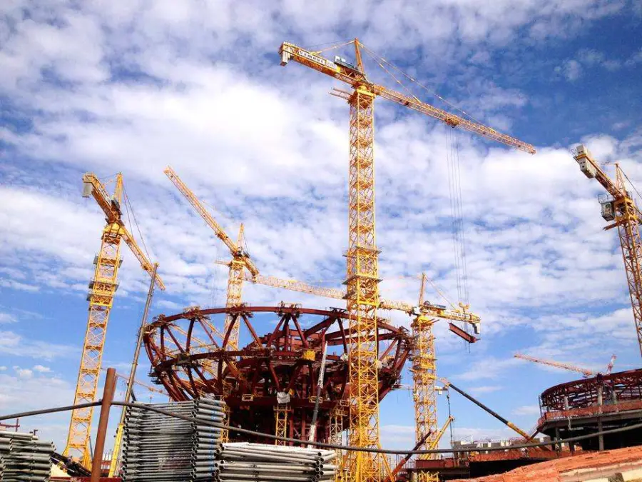 Zoomlion T2850-120V 85m 120 Ton Heavy Tower Crane with Spare Parts — image 7