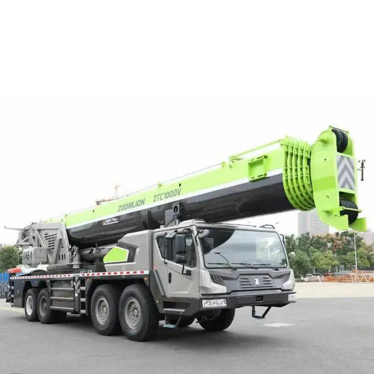 ZOOMLION ZTC1000 100 Ton Truck Crane with 6-section Main Boom for Sale — image 2