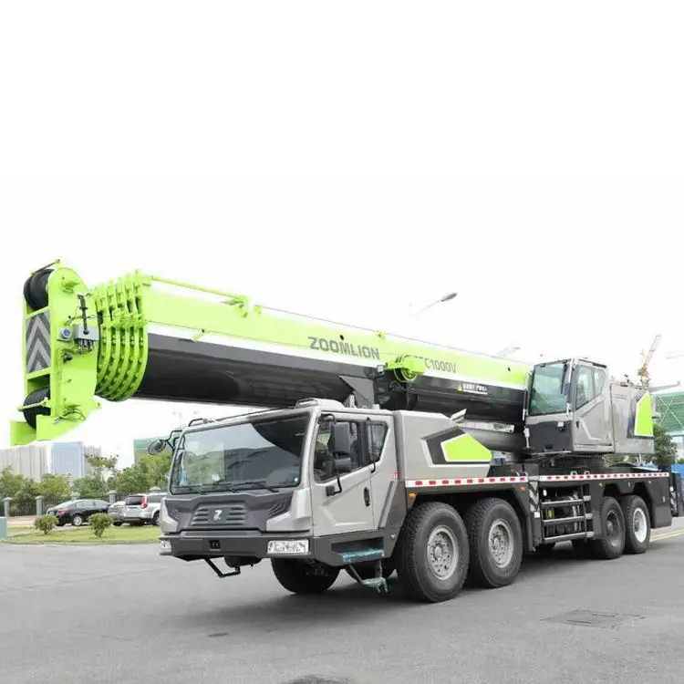 ZOOMLION ZTC1000 100 Ton Truck Crane with 6-section Main Boom for Sale — image 4